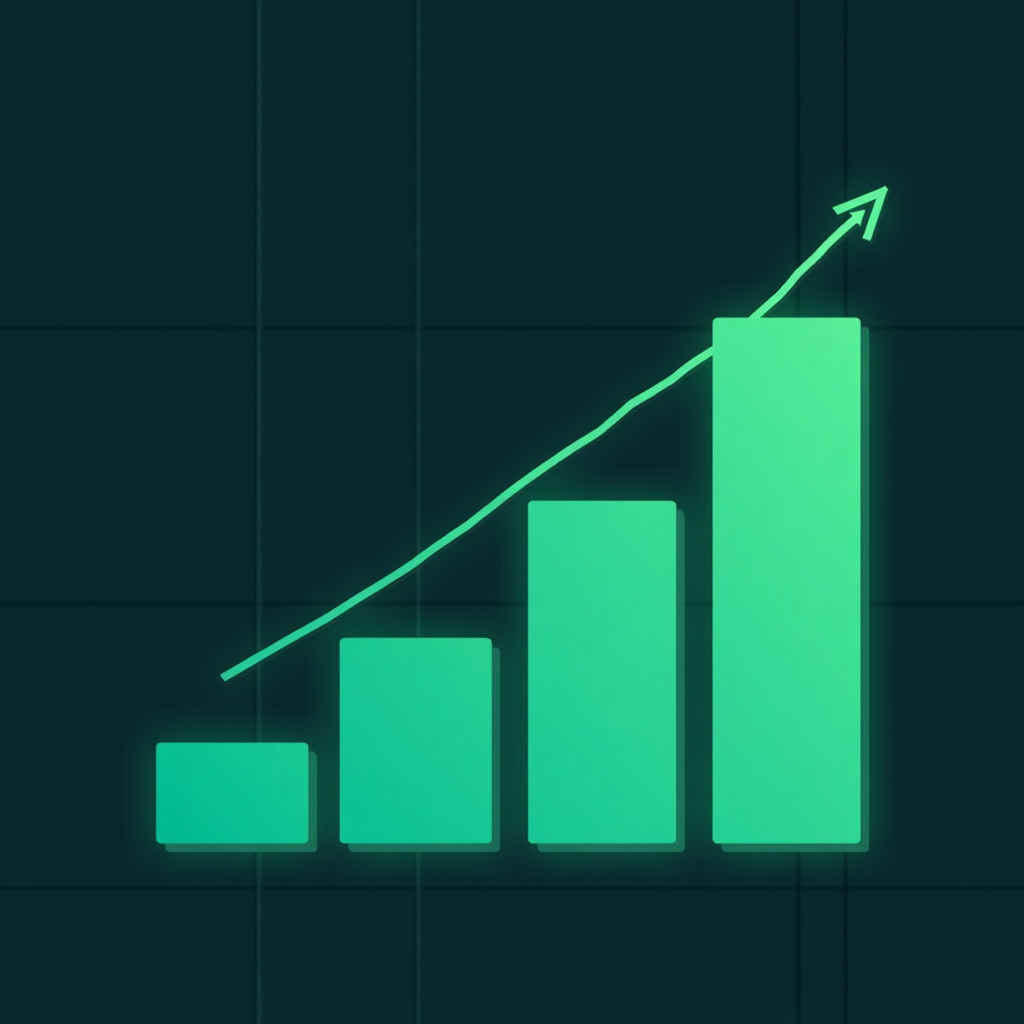 Gráficos de crecimiento del ahorro